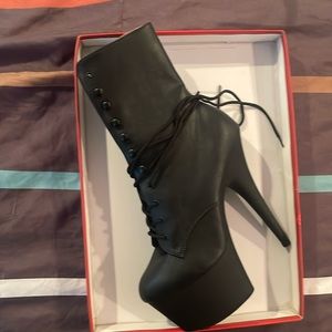 Pleasers heels for Pole classes. NEVER WORN! These shoes run small.